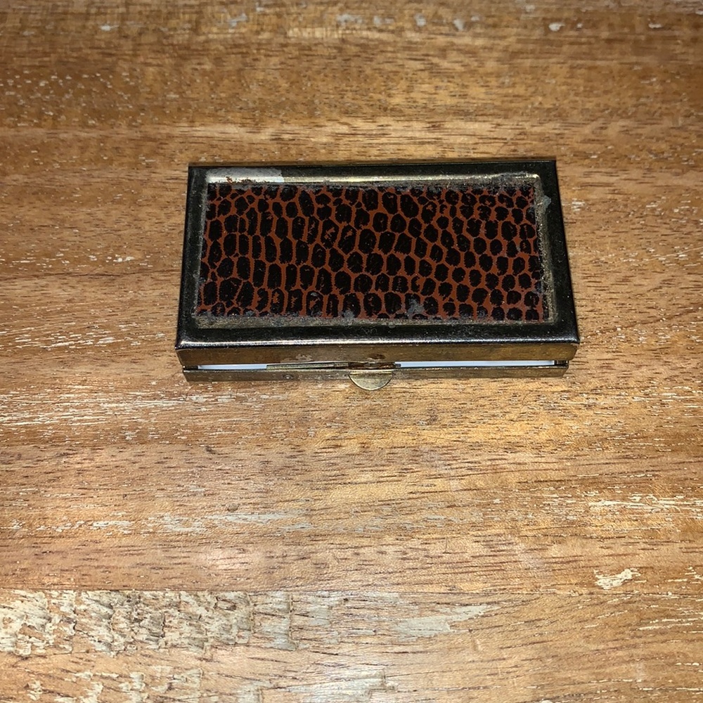 Vintage Pill Box made in Hong Kong